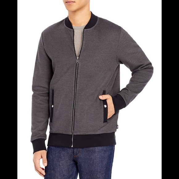 🆕🖤🖤BOSS-HUGO BOSS DRESSY BOMBER🖤🖤🆕 - Picture 4 of 16